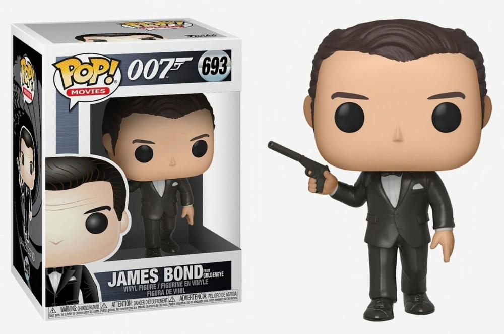 Funko Pop - 693 Movies 007 Goldeneye - James Bond Vinyl Figure