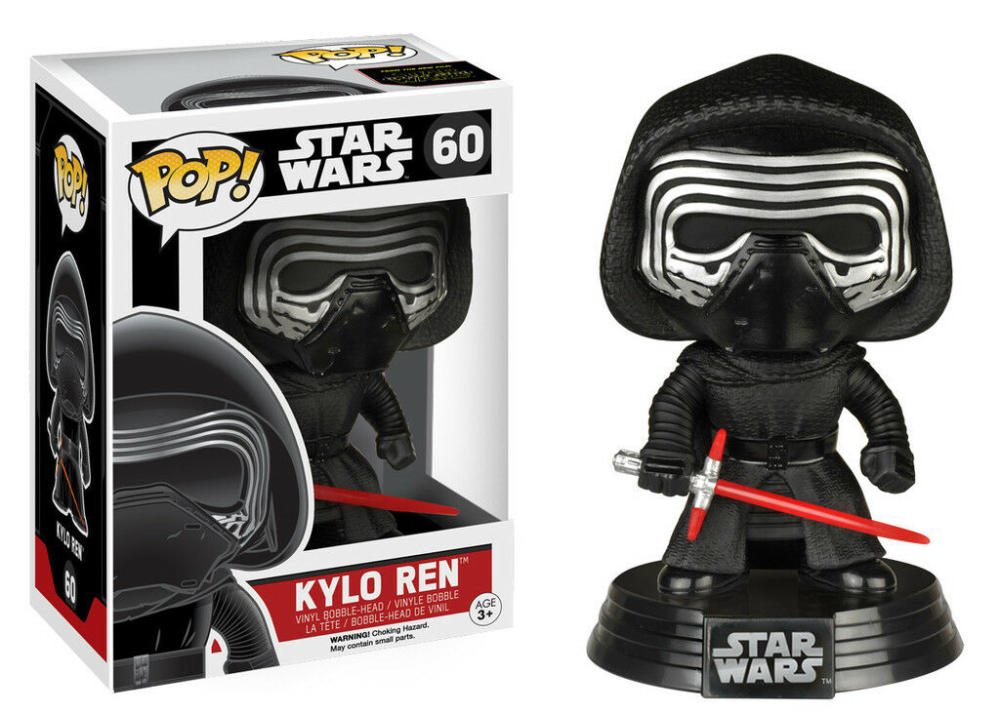 Funko Pop - 60 Star Wars The Force Awakens - Kylo Ren Vinyl Figure Image 1