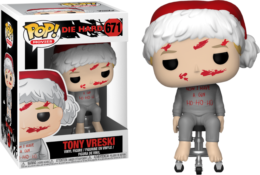 Funko Pop - 671 Movies Die Hard - Tony Vreski Vinyl Figure