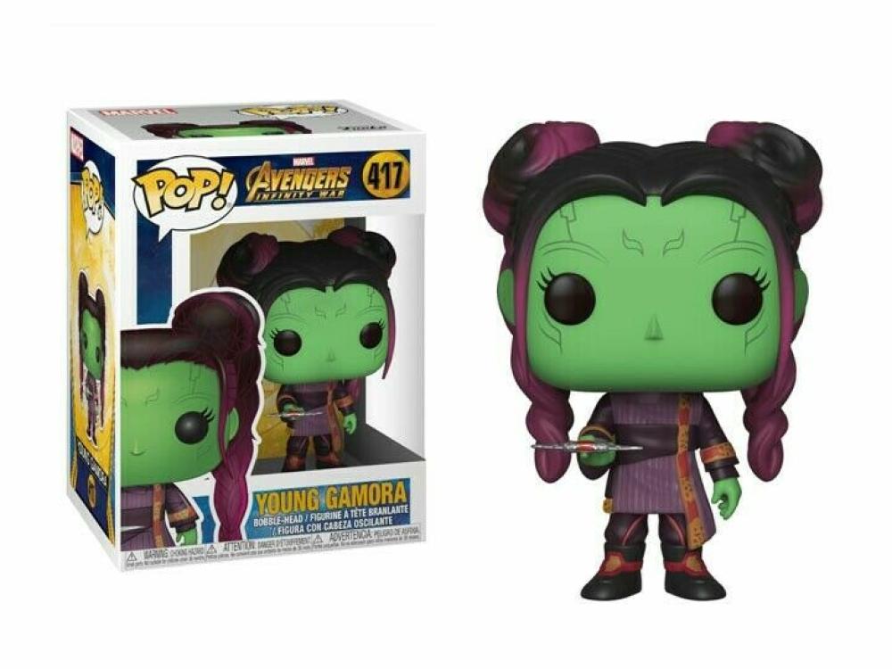 Funko Pop - 417 Marvel Avengers Infinity War - Young Gamora Vinyl Figure *VAULTED