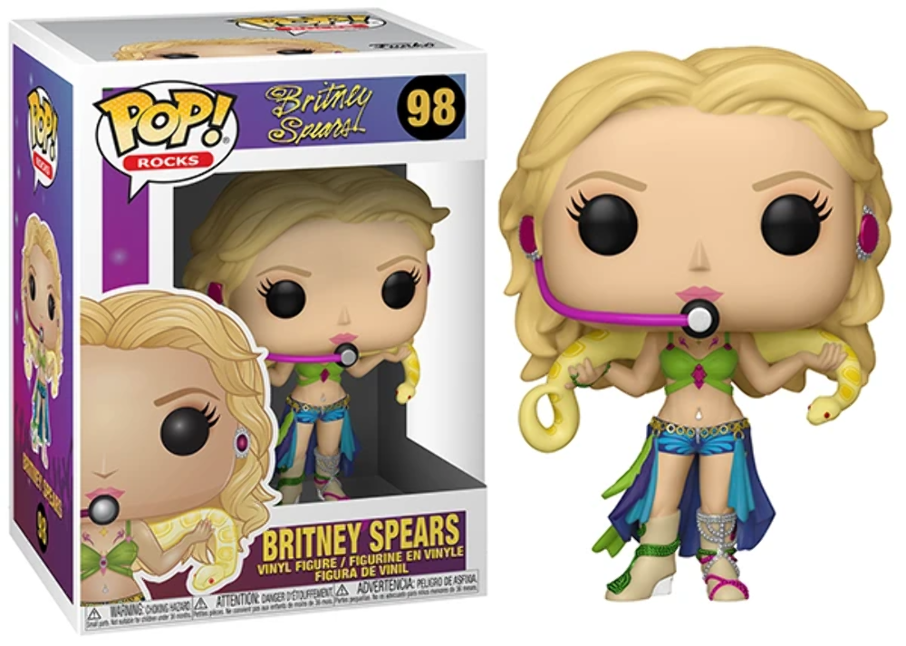 Funko Pop - 147 Rocks Britney Spears - Britney Spears Vinyl Figure