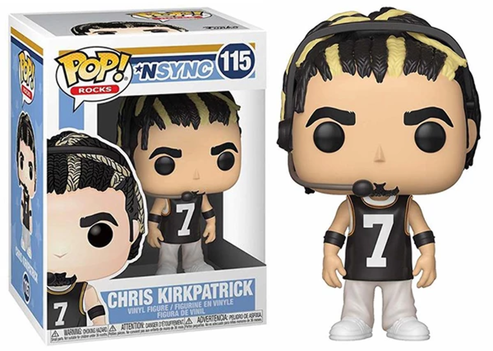 Funko Pop - 115 Rocks NSYNC - Chris Kirkpatrick Vinyl Figure Image 1