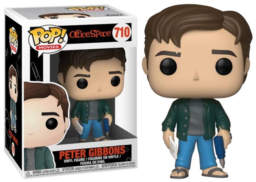 Funko Pop - 710 Movies Office Space - Peter Gibbons Vinyl Figure Image 1