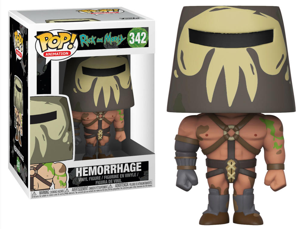 Funko Pop - 342 Animation Rick and Morty - Hemorrhage Vinyl Figure Image 1
