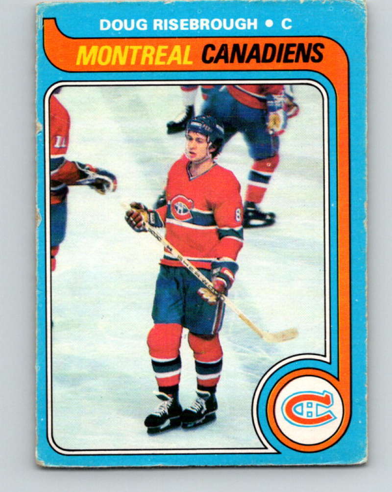 1979-80 O-Pee-Chee #13 Doug Risebrough NHL Canadiens 10149 Image 1
