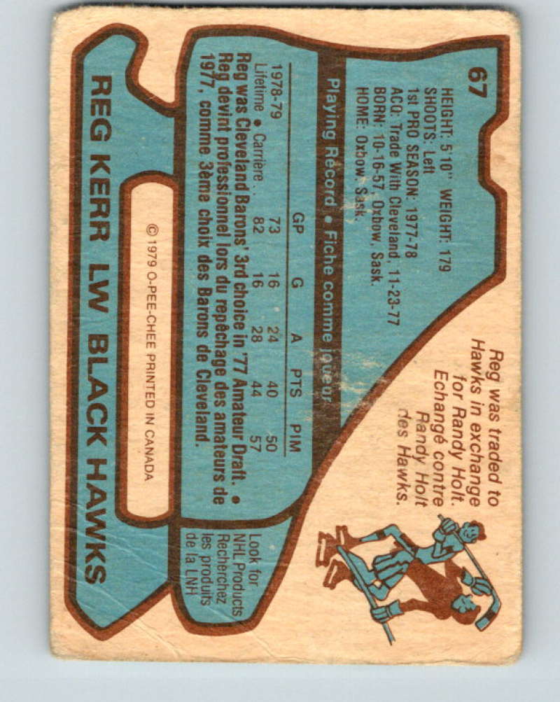 1979-80 O-Pee-Chee #66 Mike McEwen NHL Rockies 10218