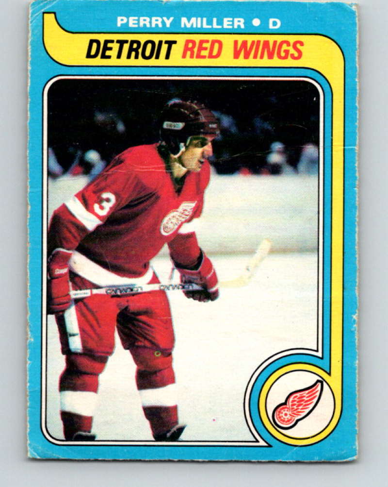 1979-80 O-Pee-Chee #157 Perry Miller NHL Red Wings 10332 Image 1