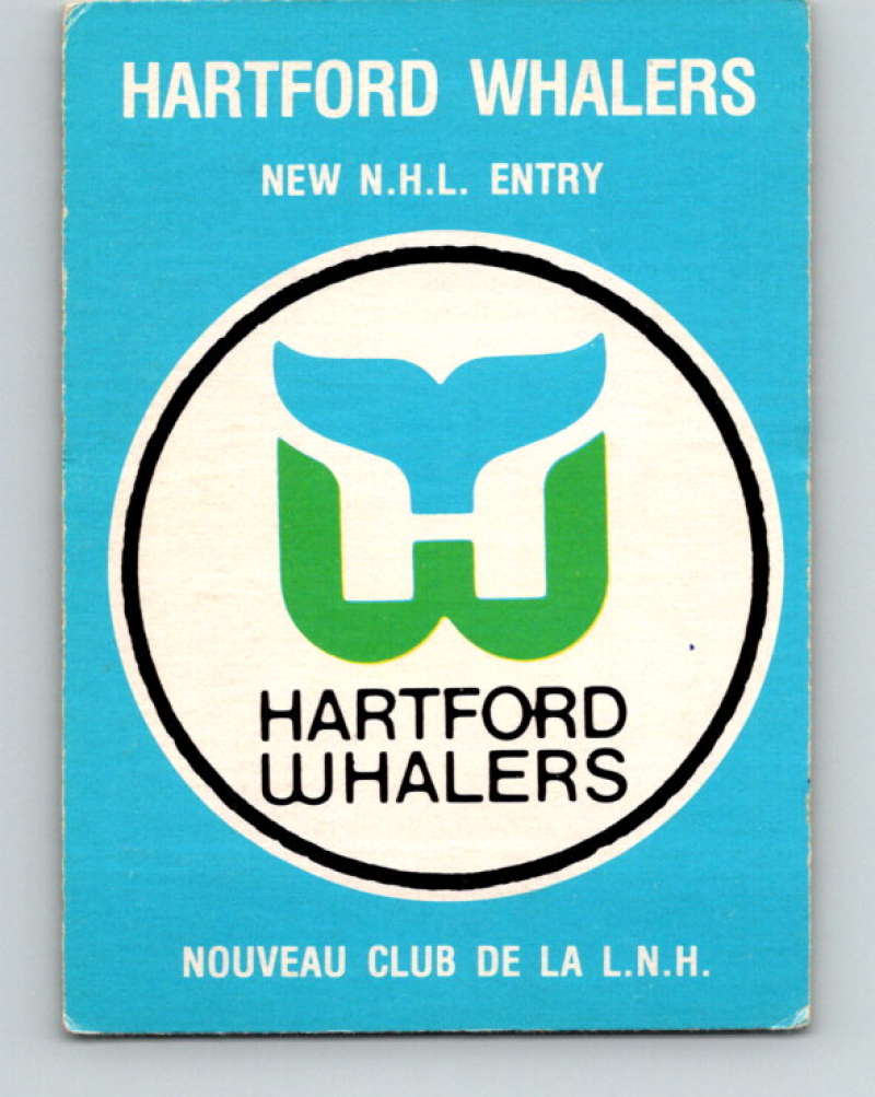 1979-80 O-Pee-Chee #163 Hartford Whalers NHL Whalers TC 10339 Image 1