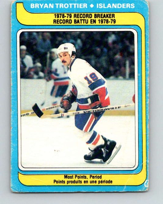 1979-80 O-Pee-Chee #165 Bryan Trottier NHL  NY Islanders RB 10341
