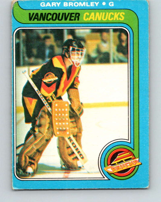 1979-80 O-Pee-Chee #167 Gary Bromley NHL  Canucks UER 10343