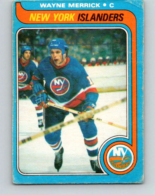 1979-80 O-Pee-Chee #169 Wayne Merrick NHL  NY Islanders 10345