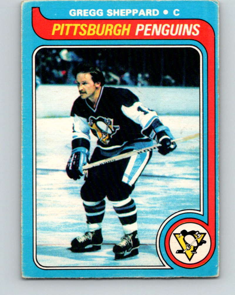 1979-80 O-Pee-Chee #172 Gregg Sheppard NHL Penguins 10350 Image 1