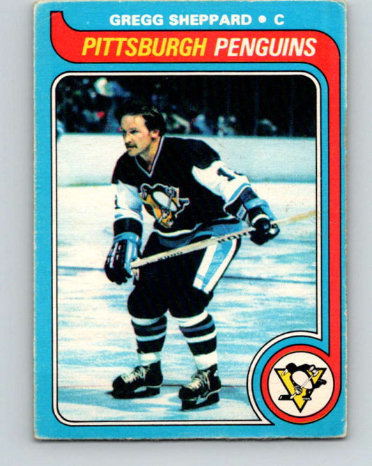 1979-80 O-Pee-Chee #172 Gregg Sheppard NHL  Penguins 10350 Image 1