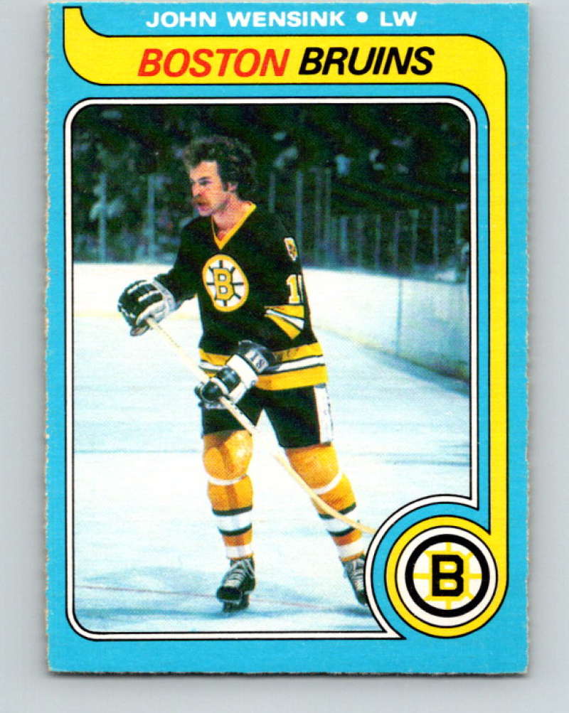 1979-80 O-Pee-Chee #182 John Wensink NHL Bruins 10361 Image 1