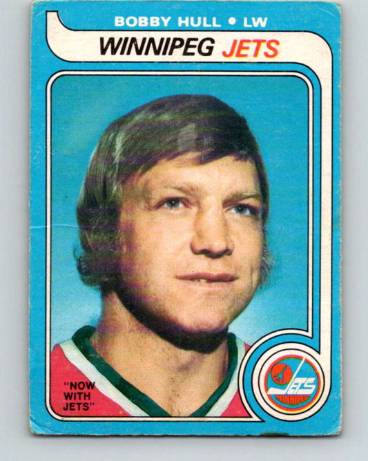 1979-80 O-Pee-Chee #185 Bobby Hull NHL  Winn Jets 10367