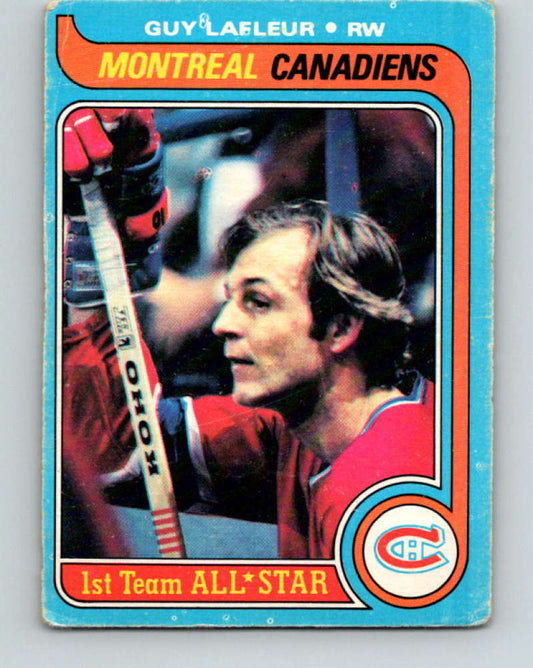 1979-80 O-Pee-Chee #200 Guy Lafleur NHL  Canadiens AS 10387