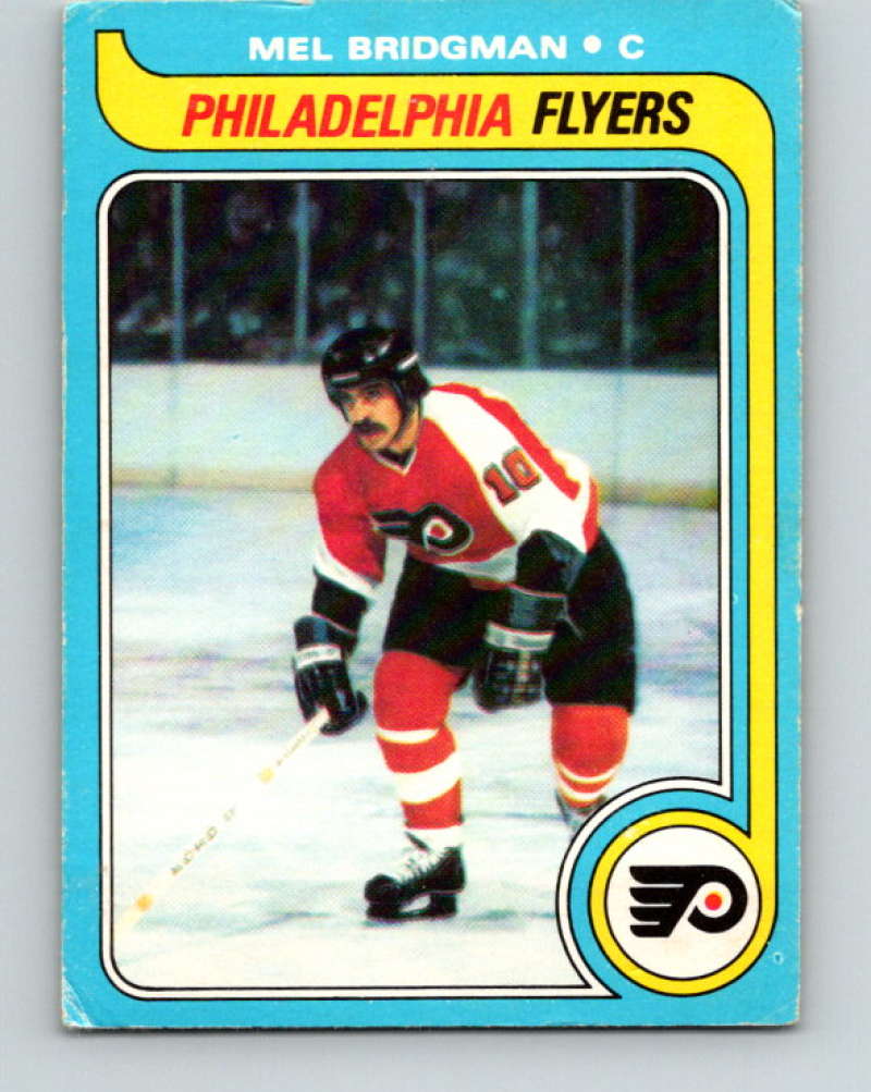 1979-80 O-Pee-Chee #201 Mel Bridgman NHL Flyers 10388 Image 1