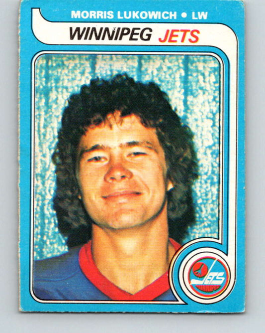 1979-80 O-Pee-Chee #202 Morris Lukowich NHL  RC Rookie Winn Jets 10390