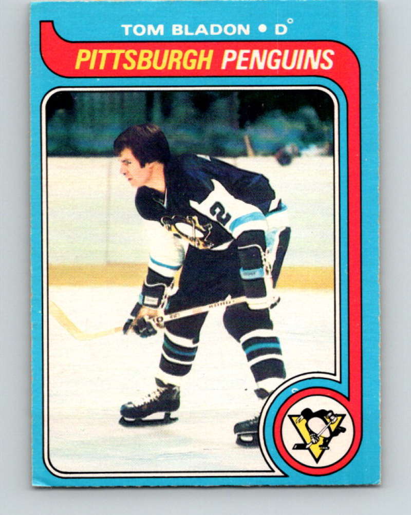 1979-80 O-Pee-Chee #204 Tom Bladon NHL Penguins 10395 Image 1