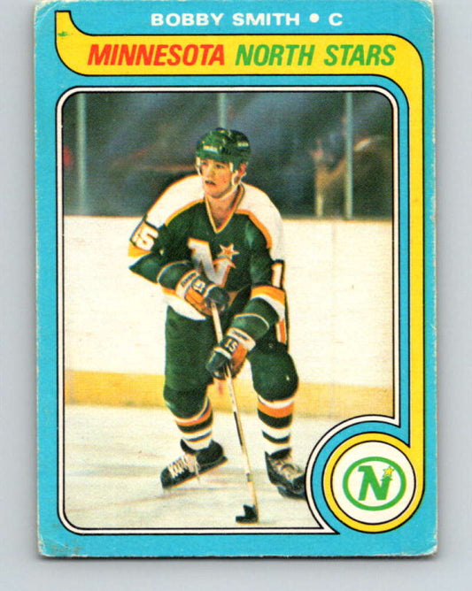 1979-80 O-Pee-Chee #206 Bobby Smith NHL  RC Rookie North Stars 10399