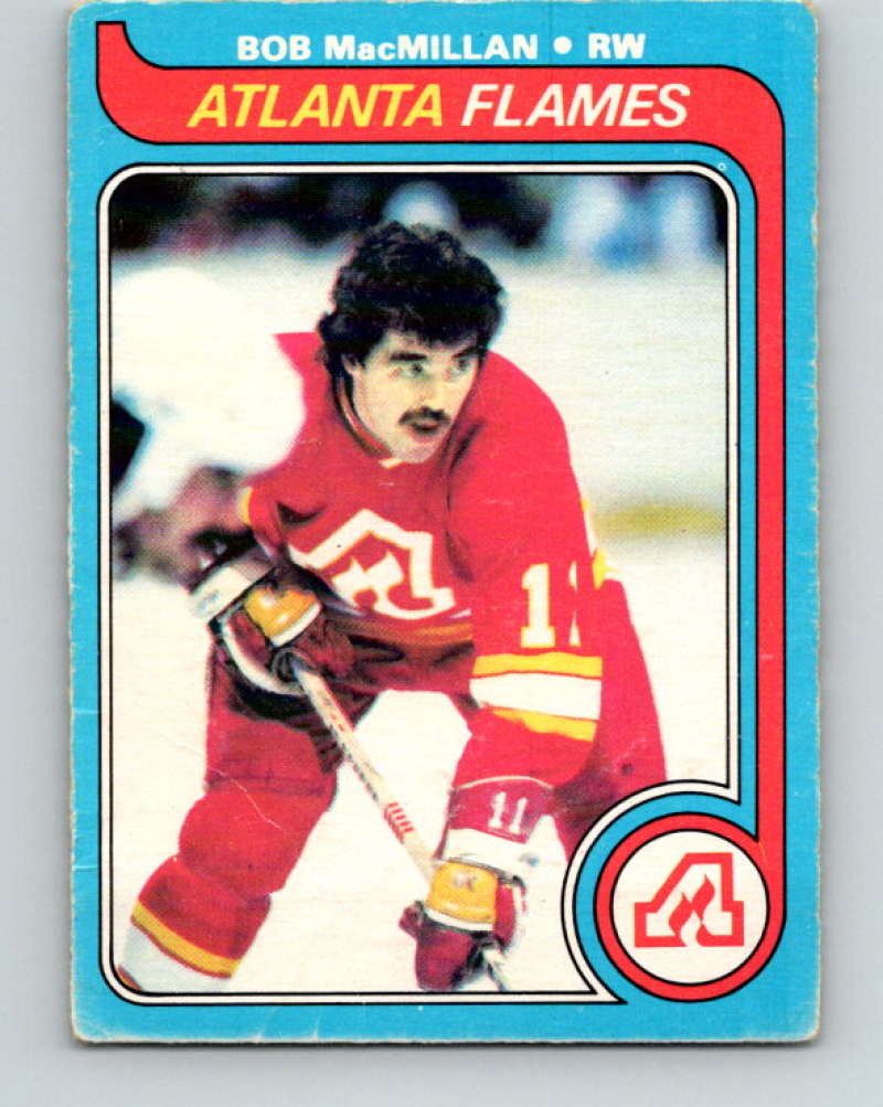 1979-80 O-Pee-Chee #210 Bob MacMillan NHL Flames 10404 Image 1