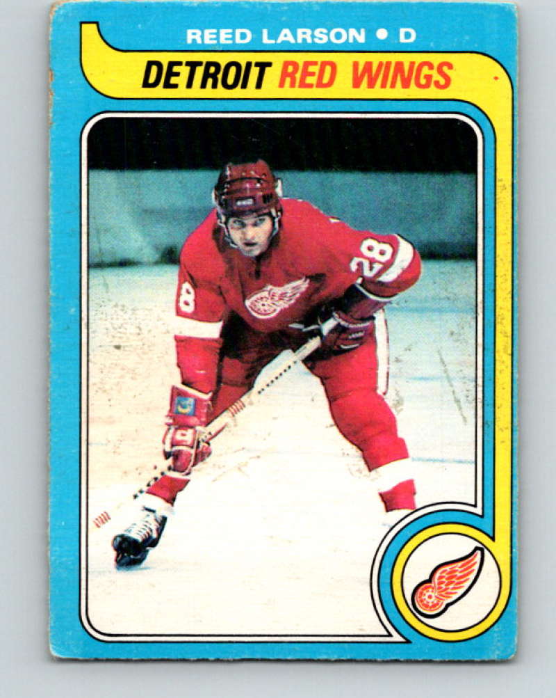 1979-80 O-Pee-Chee #213 Reed Larson NHL Red Wings 10407 Image 1