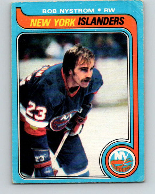 1979-80 O-Pee-Chee #217 Bob Nystrom NHL  NY Islanders 10412 Image 1