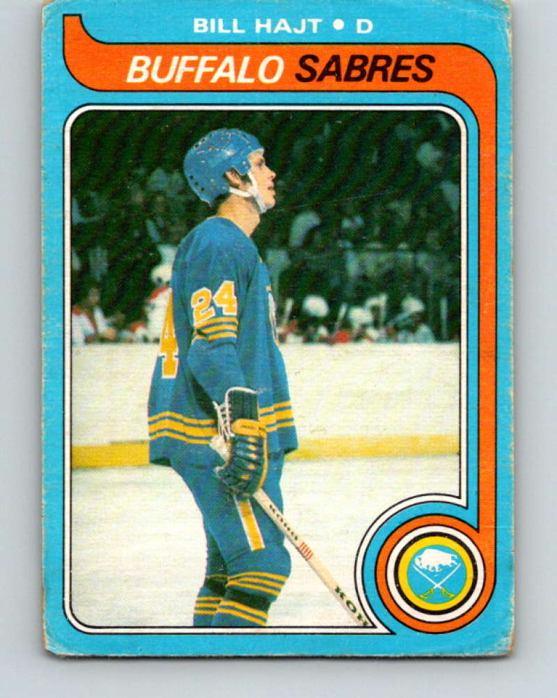 1979-80 O-Pee-Chee #221 Bill Hajt NHL Sabres 10416 Image 1