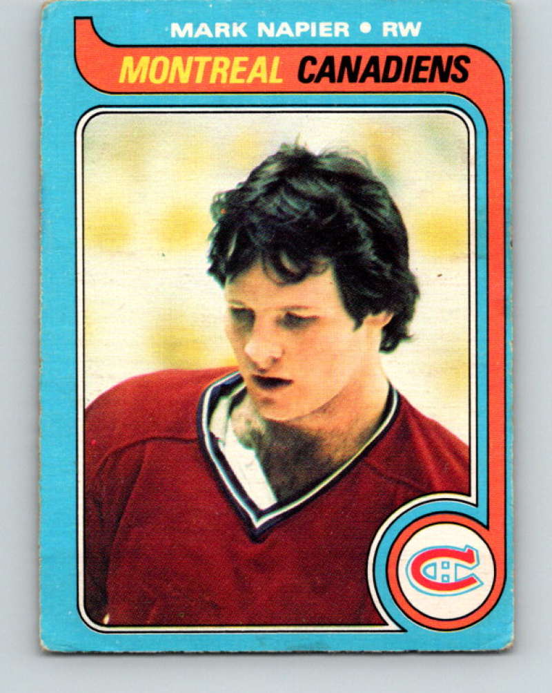 1979-80 O-Pee-Chee #222 Mark Napier NHL Canadiens 10417 Image 1