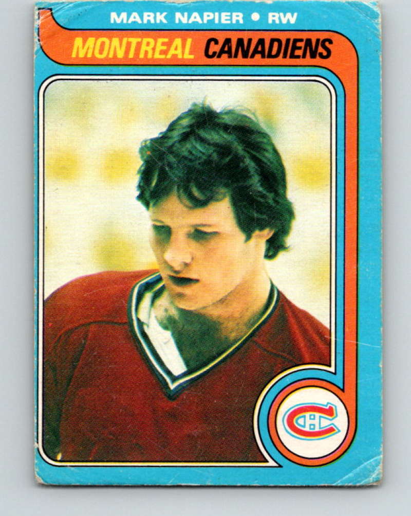 1979-80 O-Pee-Chee #222 Mark Napier NHL Canadiens 10418 Image 1