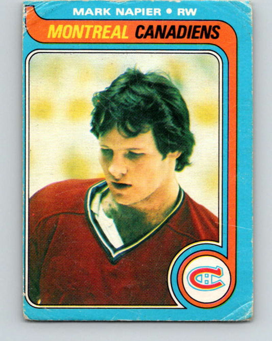 1979-80 O-Pee-Chee #222 Mark Napier NHL  Canadiens 10418 Image 1