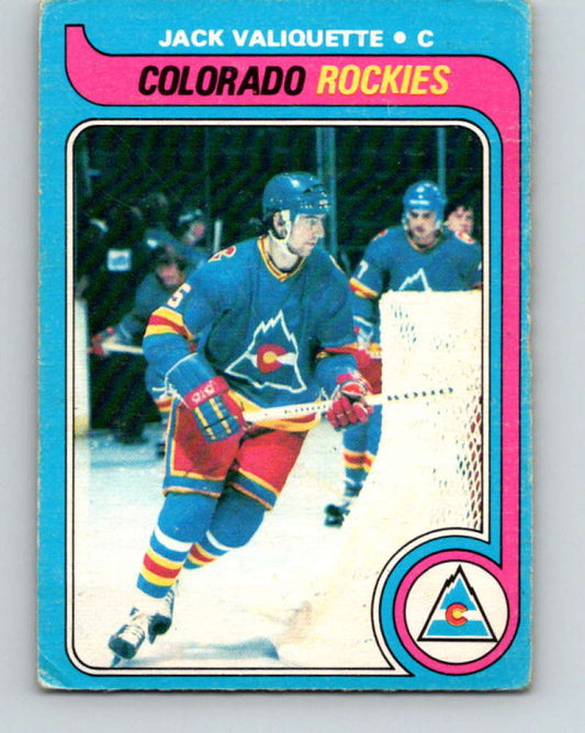 1979-80 O-Pee-Chee #229 Jack Valiquette NHL  Rockies 10429 Image 1