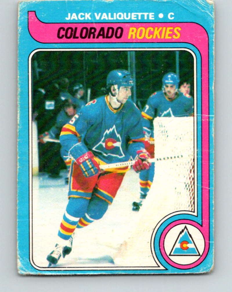 1979-80 O-Pee-Chee #229 Jack Valiquette NHL Rockies 10430 Image 1