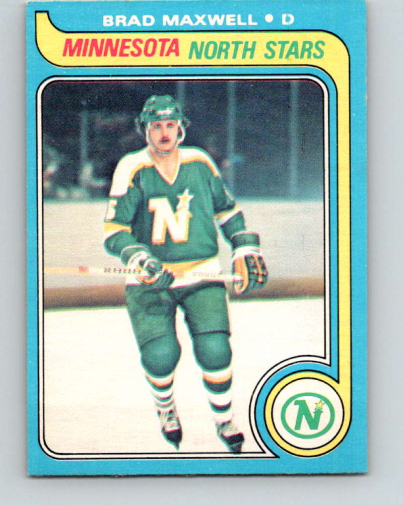 1979-80 O-Pee-Chee #231 Brad Maxwell NHL North Stars 10432 Image 1