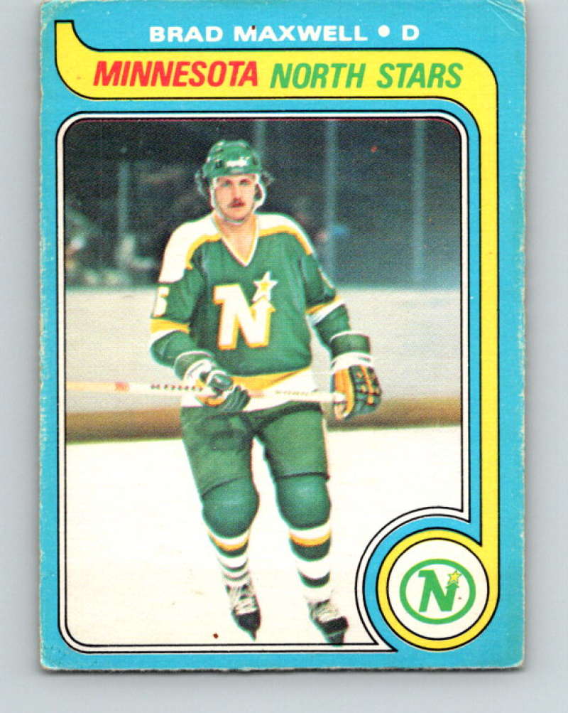 1979-80 O-Pee-Chee #231 Brad Maxwell NHL North Stars 10433 Image 1