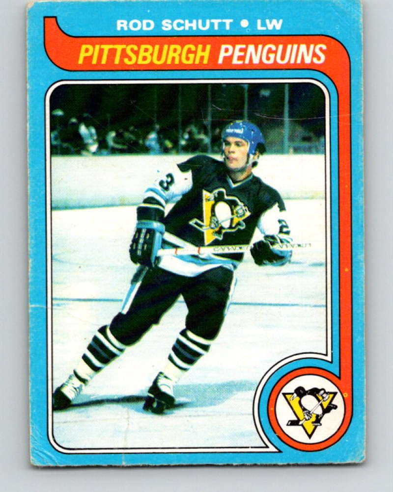 1979-80 O-Pee-Chee #234 Rod Schutt NHL RC Rookie Penguins 10436 Image 1
