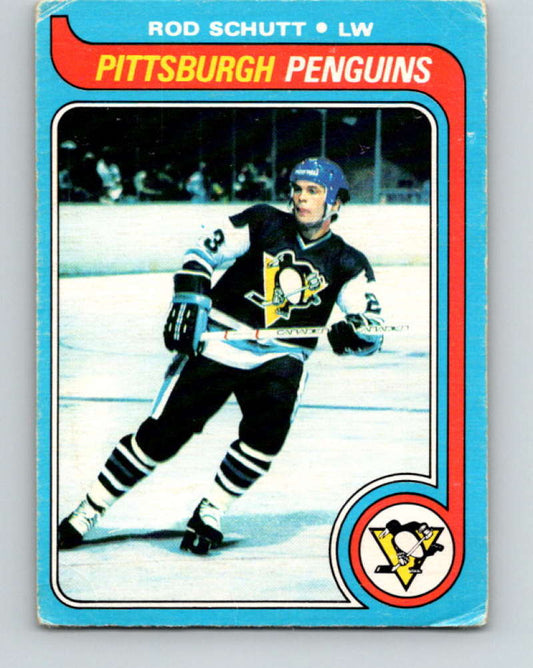 1979-80 O-Pee-Chee #234 Rod Schutt NHL  RC Rookie Penguins 10437 Image 1