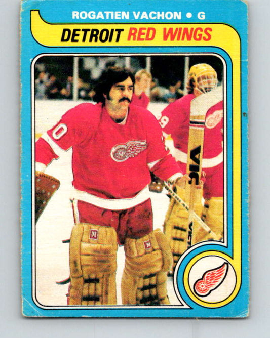 1979-80 O-Pee-Chee #235 Rogie Vachon NHL  Red Wings 10438