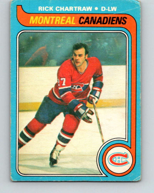 1979-80 O-Pee-Chee #243 Rick Chartraw NHL  Canadiens 10449