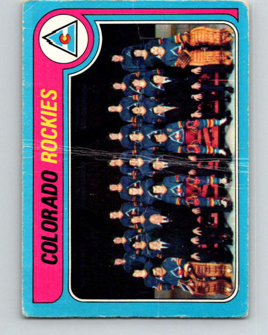 1979-80 O-Pee-Chee #248 Rockies Team NHL  Rockies CL 10454 Image 1