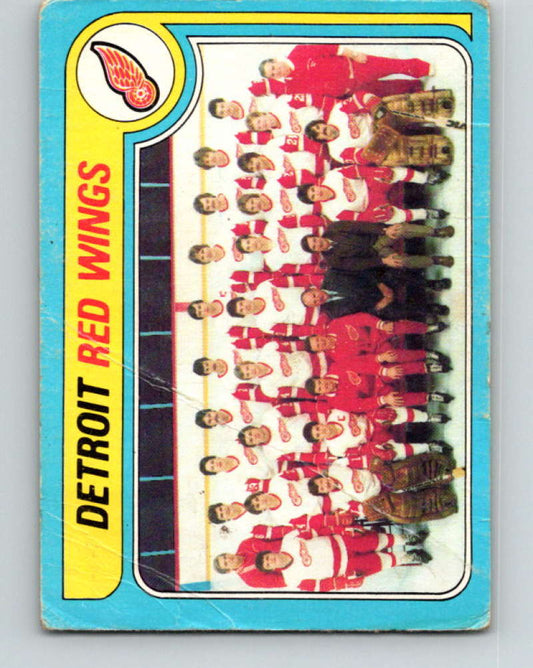 1979-80 O-Pee-Chee #249 Red Wings Team NHL  Red Wings CL 10455