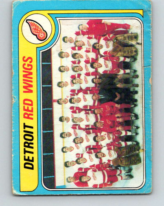 1979-80 O-Pee-Chee #249 Red Wings Team NHL  Red Wings CL 10456