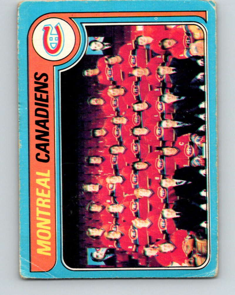 1979-80 O-Pee-Chee #252 Canadiens Team NHL Canadiens CL 10460 Image 1