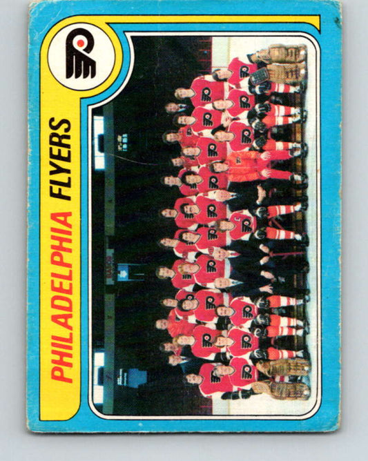 1979-80 O-Pee-Chee #255 Flyers Team NHL  Flyers CL 10463