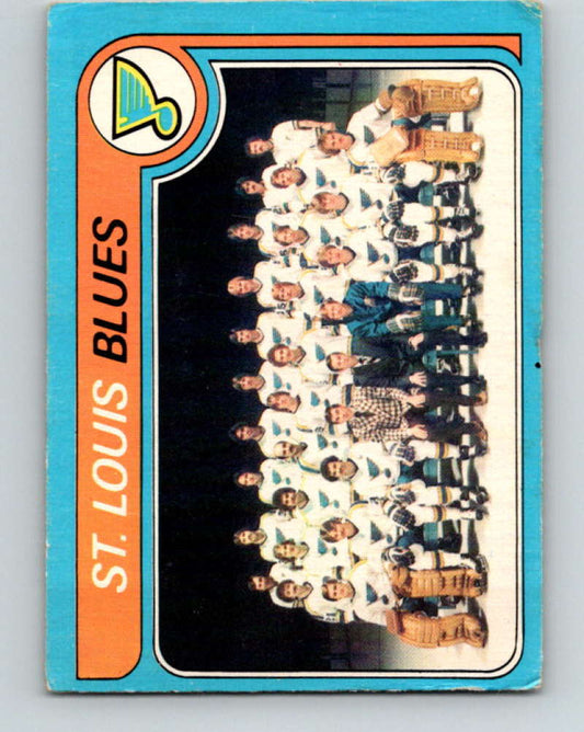 1979-80 O-Pee-Chee #257 Blues Team NHL  Blues CL 10466