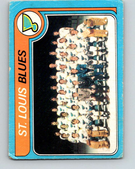 1979-80 O-Pee-Chee #257 Blues Team NHL  Blues CL 10467