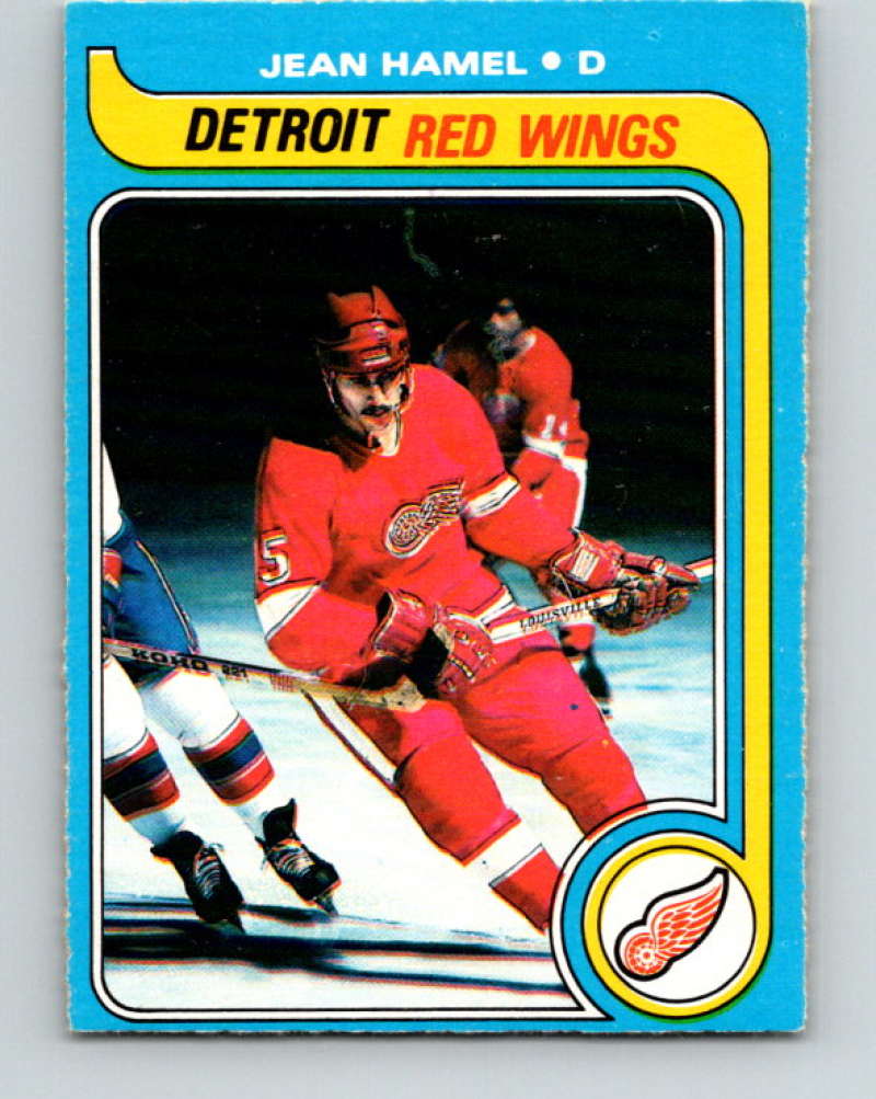 1979-80 O-Pee-Chee #262 Jean Hamel NHL Red Wings 10475 Image 1