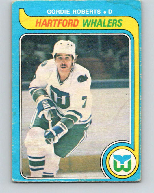 1979-80 O-Pee-Chee #265 Gordie Roberts NHL  RC Rookie Whalers 10479 Image 1