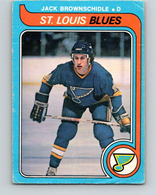 1979-80 O-Pee-Chee #278 Jack Brownschidle NHL  Blues 10496 Image 1