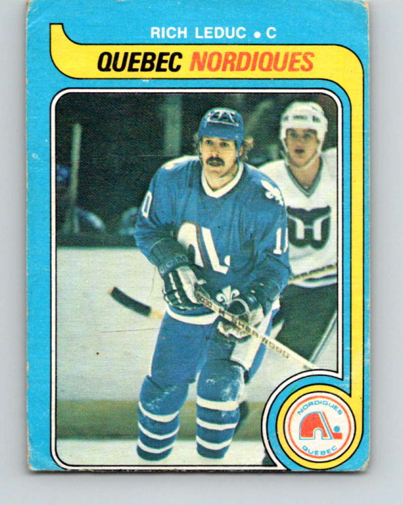 1979-80 O-Pee-Chee #283 Rich Leduc NHL Nordiques 10505 Image 1